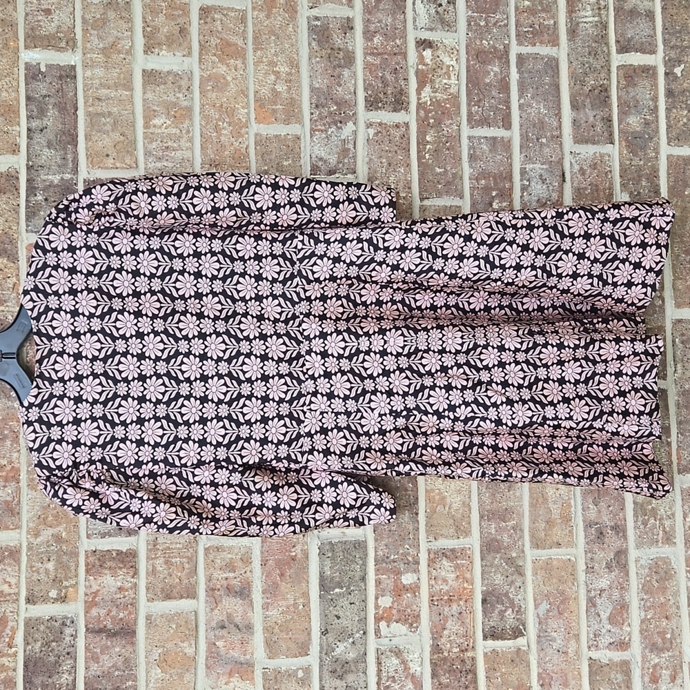 Sandro floral-print v-neck dress Size S - Picture 10 of 10